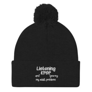 Listening kpop Beanie