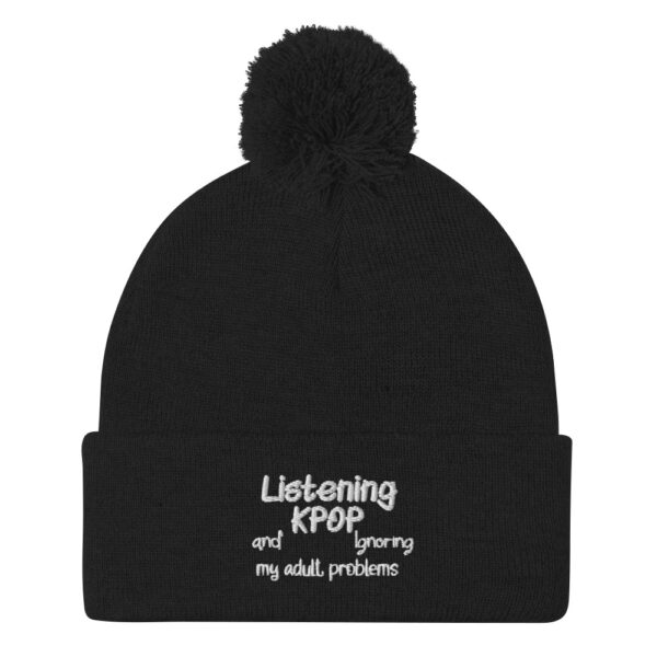 Listening kpop Beanie