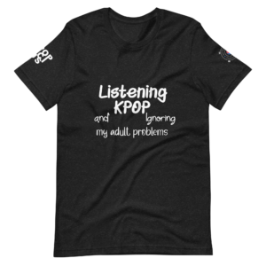 Listening Kpop Unisex t-shirt