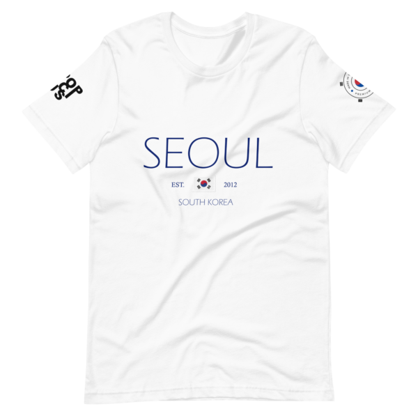 Seoul Unisex t-shirt Blue