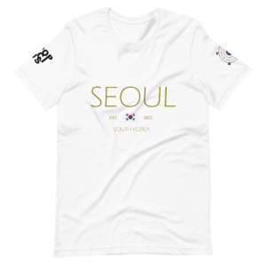 Seoul Unisex t-shirt Gold
