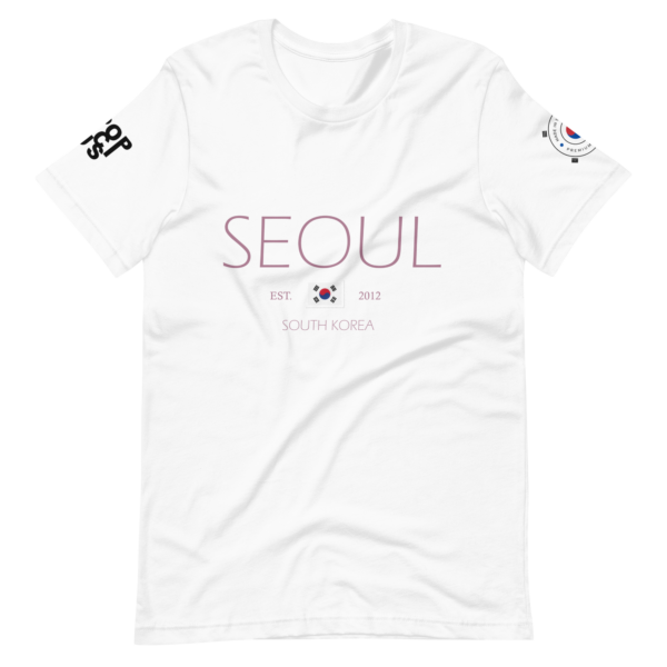 Seoul Unisex t-shirt Rose Gold