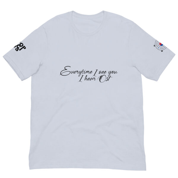 Everytime I See You Unisex t-shirt White
