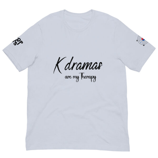 Kdramas are my Therapy Unisex t-shirt White